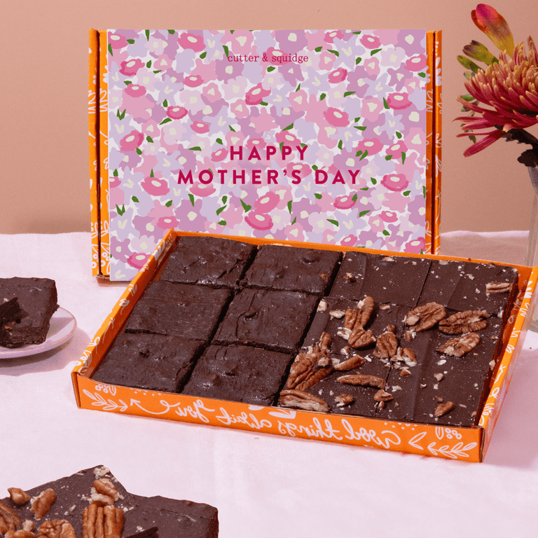 Cutter & Squidge Mother's Day Vegan Wheat Free Brownies