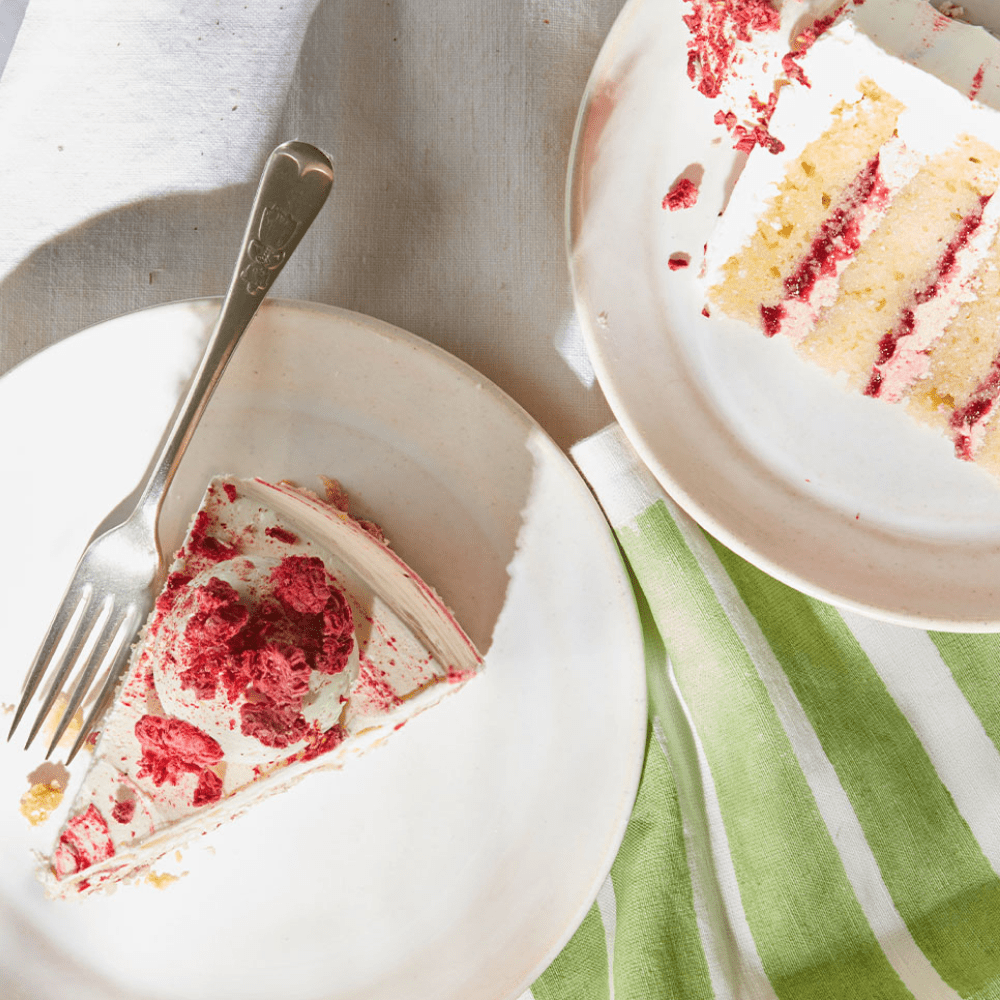 Wheat Free Raspberry Ripple Cake – Cutter & Squidge