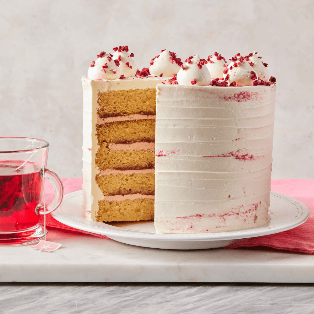 Wheat Free Raspberry Ripple Cake – Cutter & Squidge