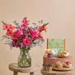 Fast Bundle Summer Berries and Afternoon Tea Signature Gift with Vase