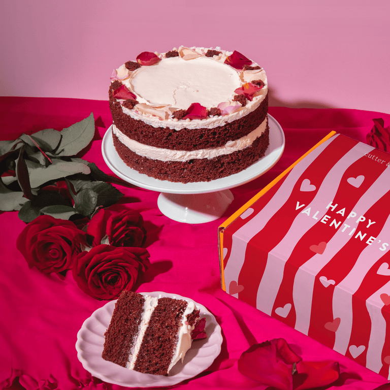 Cutter & Squidge Valentine's Day Red Velvet Cake