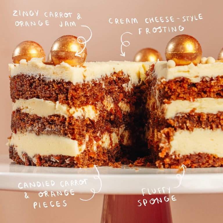 Cutter & Squidge Christmas Carrot & Pumpkin Spice Cake