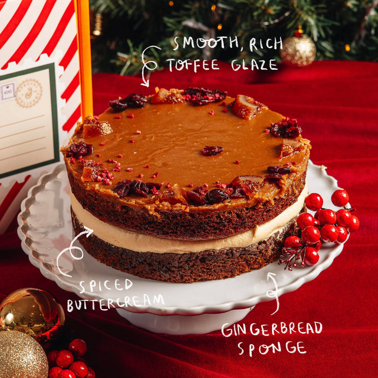 Cutter & Squidge Christmas Gingerbread Cake