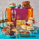 Cutter & Squidge Tea for Two with Prosecco Luxe Christmas Afternoon tea at home with Prosecco