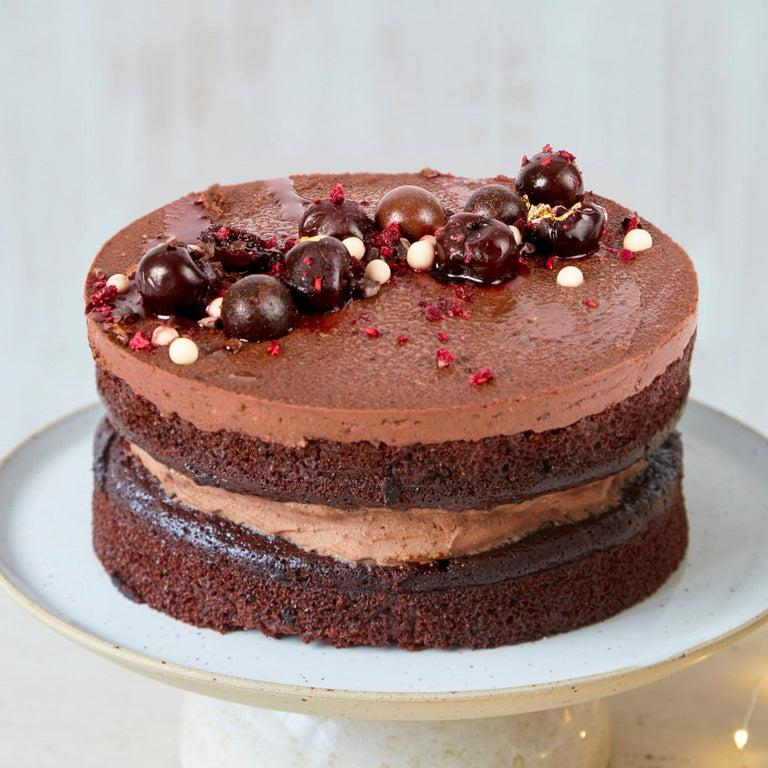 Cutter & Squidge Small (6") CHRISTMAS BLACK FOREST CAKE
