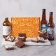 Cutter & Squidge 12 Pieces Nut-Free Brownies & Beer Gift Hamper