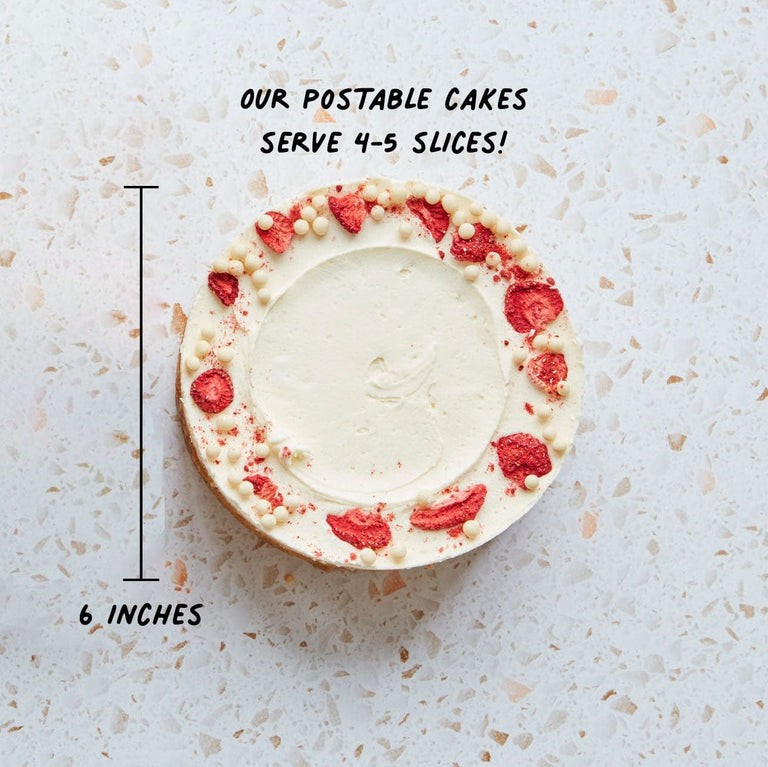 Cutter & Squidge Small (6") Wheat Free Chocolate Hazelnut Cake