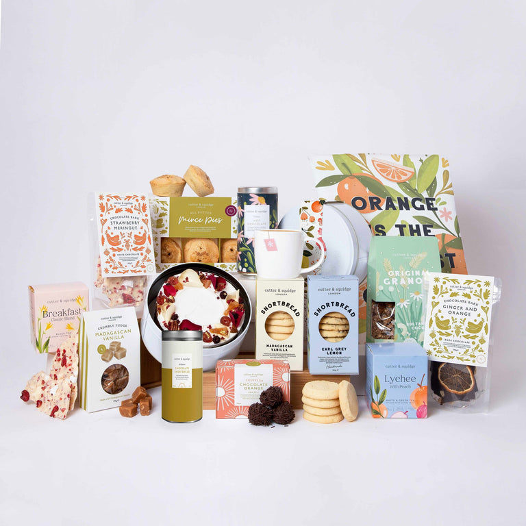 Cutter & Squidge One Gift Box Luxury Family Christmas Hamper