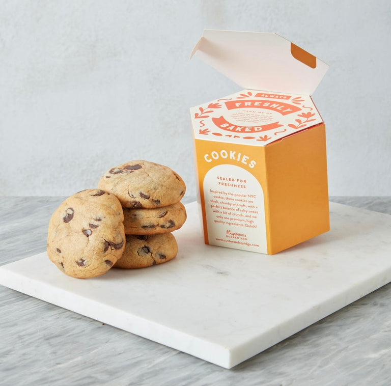 Cutter & Squidge Vegan Chocolate Chip Cookie Box