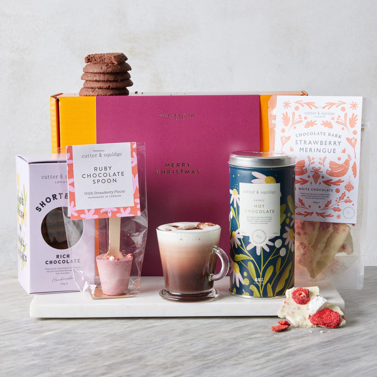 Cutter & Squidge One Hamper Christmas Mini Chocolate Lover Hamper