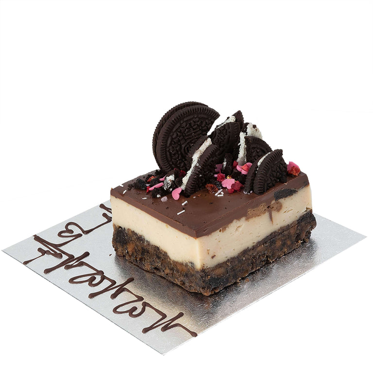 Cutter & Squidge Vegan Oreo Cheesecake for Two VEGAN VALENTINE'S DAY OREO CHEESECAKE FOR TWO