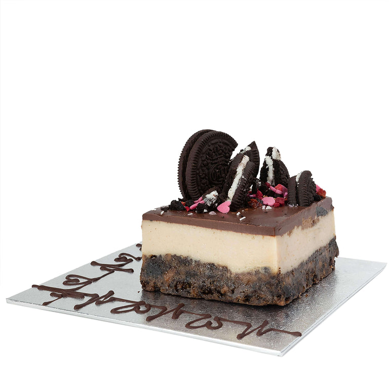 Cutter & Squidge Vegan Oreo Cheesecake for Two VEGAN VALENTINE'S DAY OREO CHEESECAKE FOR TWO