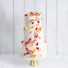 Cutter & Squidge Weddings Three Tier (10", 8", 6") THREE TIER PETALS RAIN WEDDING CAKE