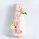 Cutter & Squidge Weddings FOUR TIER WATERCOLOUR ROSE WEDDING CAKE