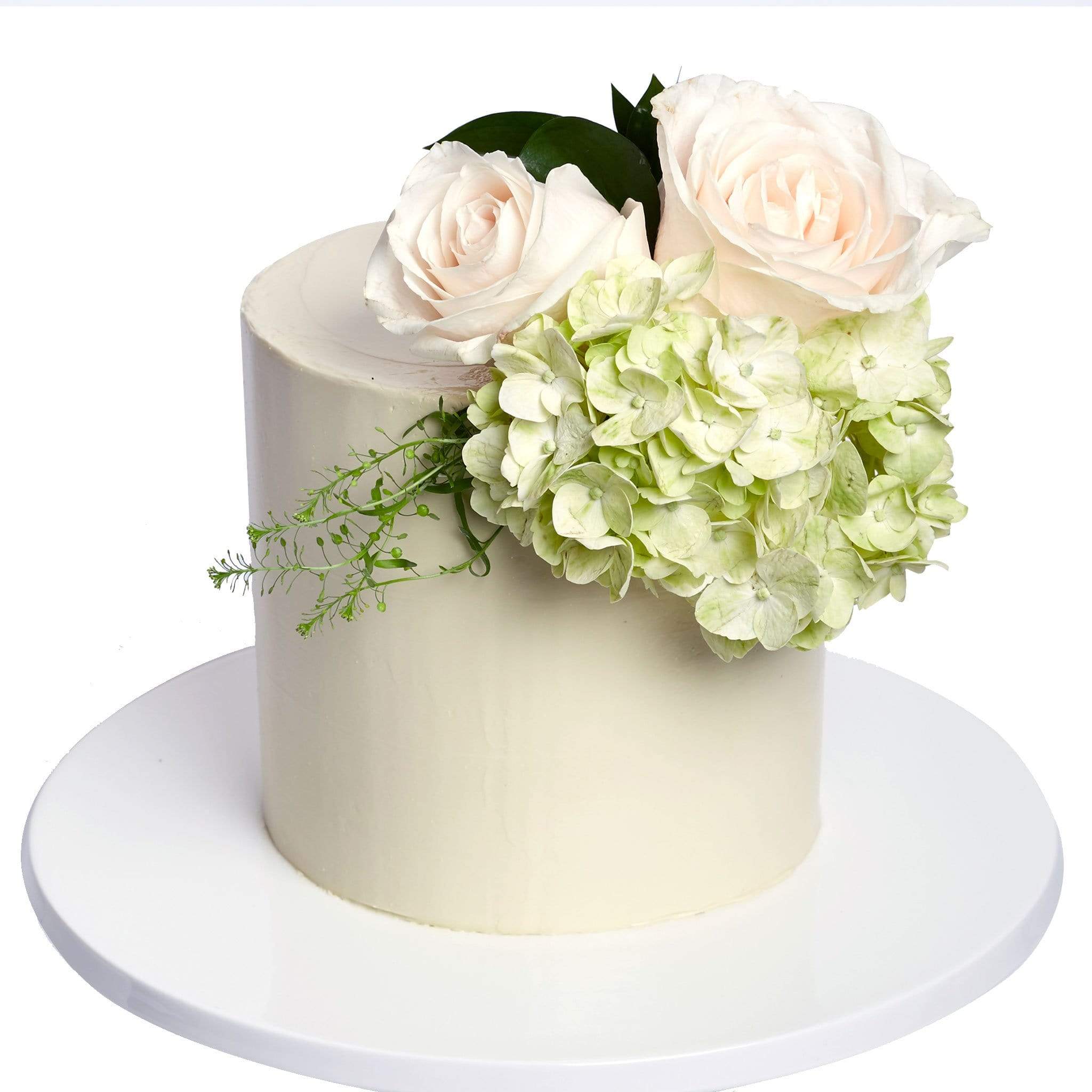 Hydrangea Wedding Cake