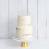 Cutter & Squidge Weddings Two Tier (8", 6") TWO TIER NAKED WEDDING CAKE