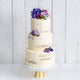 Cutter & Squidge Weddings Purple Floral - Three Tier (10