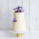 Cutter & Squidge Weddings Purple Floral - Two Tier (8