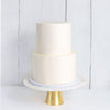 Cutter & Squidge Weddings Two Tier (8", 6") TWO TIER WHITE WEDDING CAKE