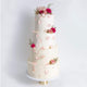 Cutter & Squidge Weddings FOUR TIER DECORATED WHITE WEDDING CAKE