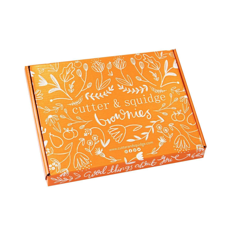 Cutter & Squidge SALTED CARAMEL MINI BROWNIE BOX