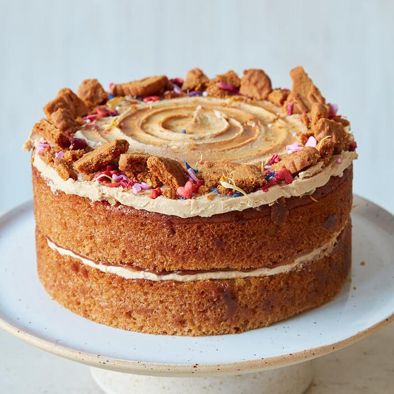 Cutter & Squidge Small (6") VALENTINE'S DAY VEGAN BISCOFF CAKE