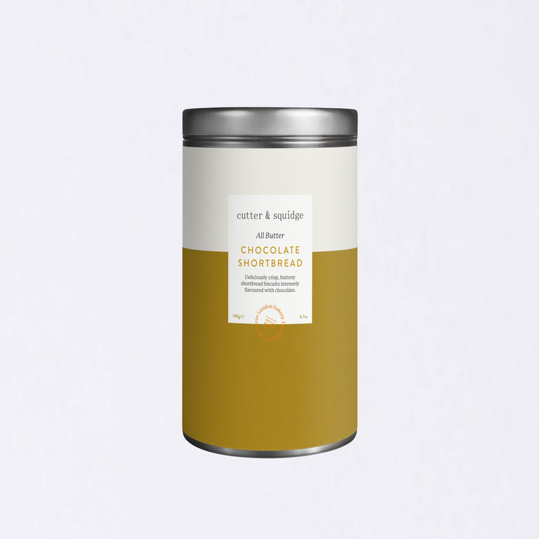 Cutter & Squidge 1 Tin CHOCOLATE SHORTBREAD