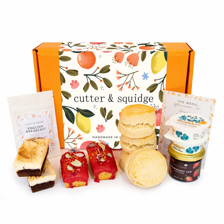 Cutter & Squidge Tea for Two SPRING AFTERNOON TEA AT HOME