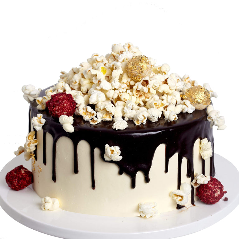 Cutter & Squidge POPCORN DRIP CAKE