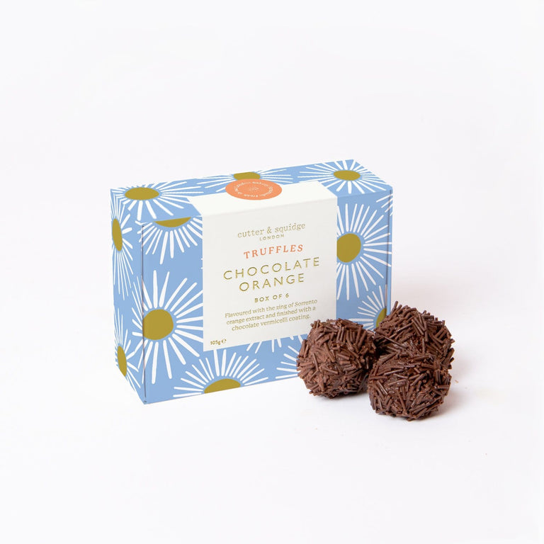Cutter & Squidge Vegan Chocolate Orange Truffles